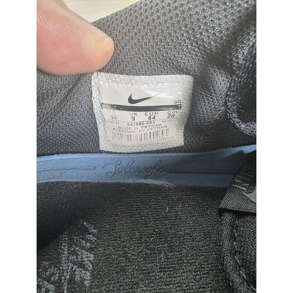 Nike Men's SB Check Solar 843895-003 Sneakers Black/Anthracite Size 10 - Picture 9 of 9